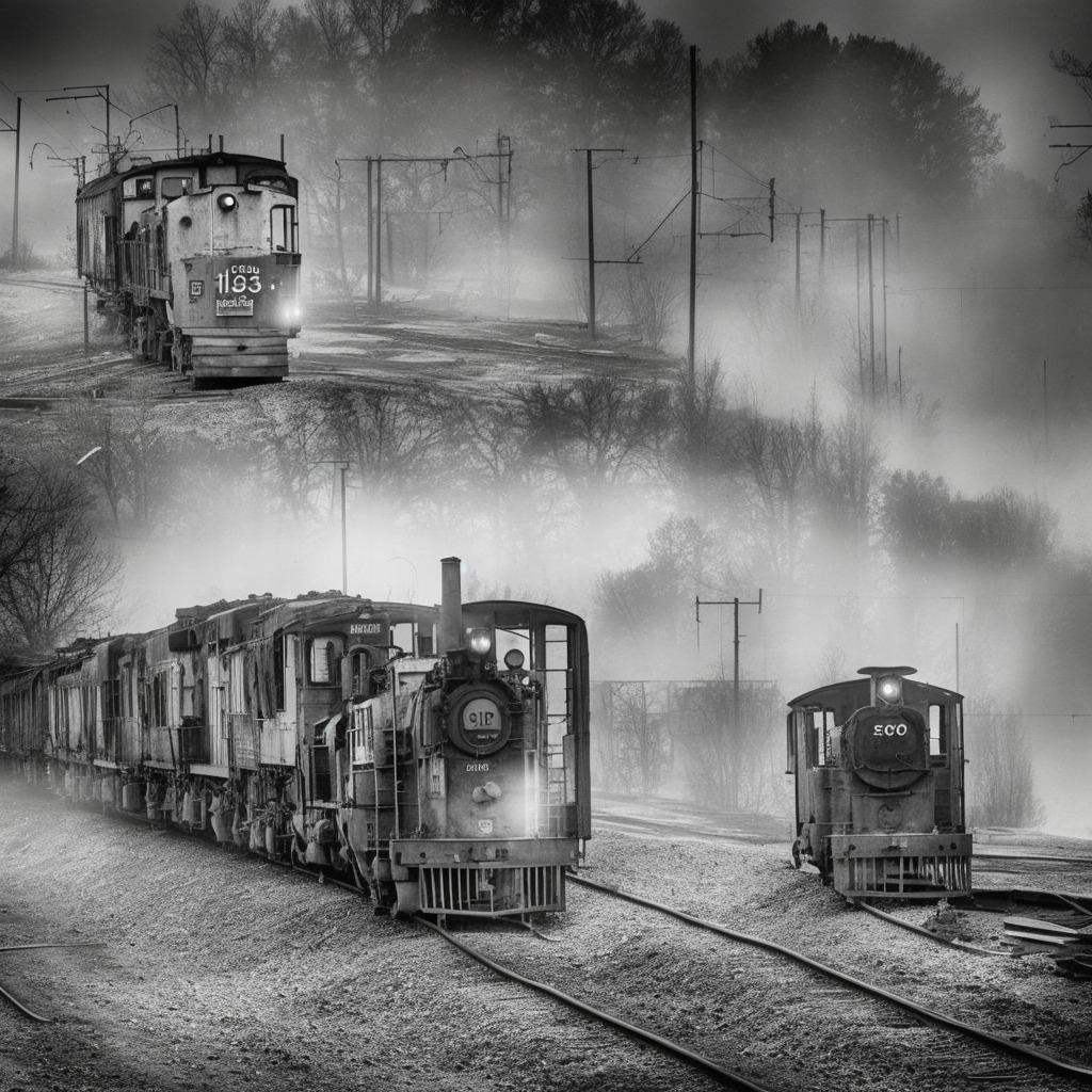 Train Wreck Print by Dear Nostalgia main image 1