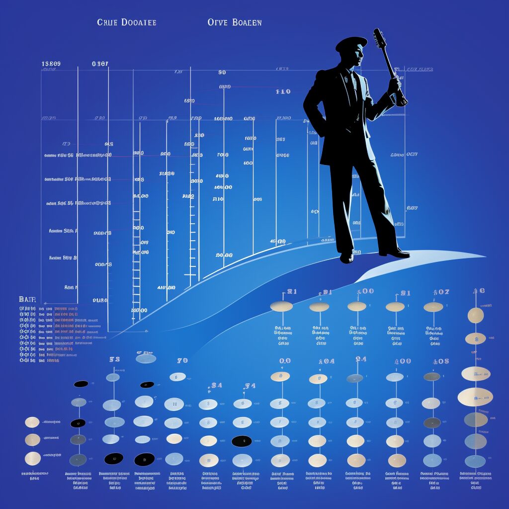 Design an image of a 1990s-style billboard chart with 