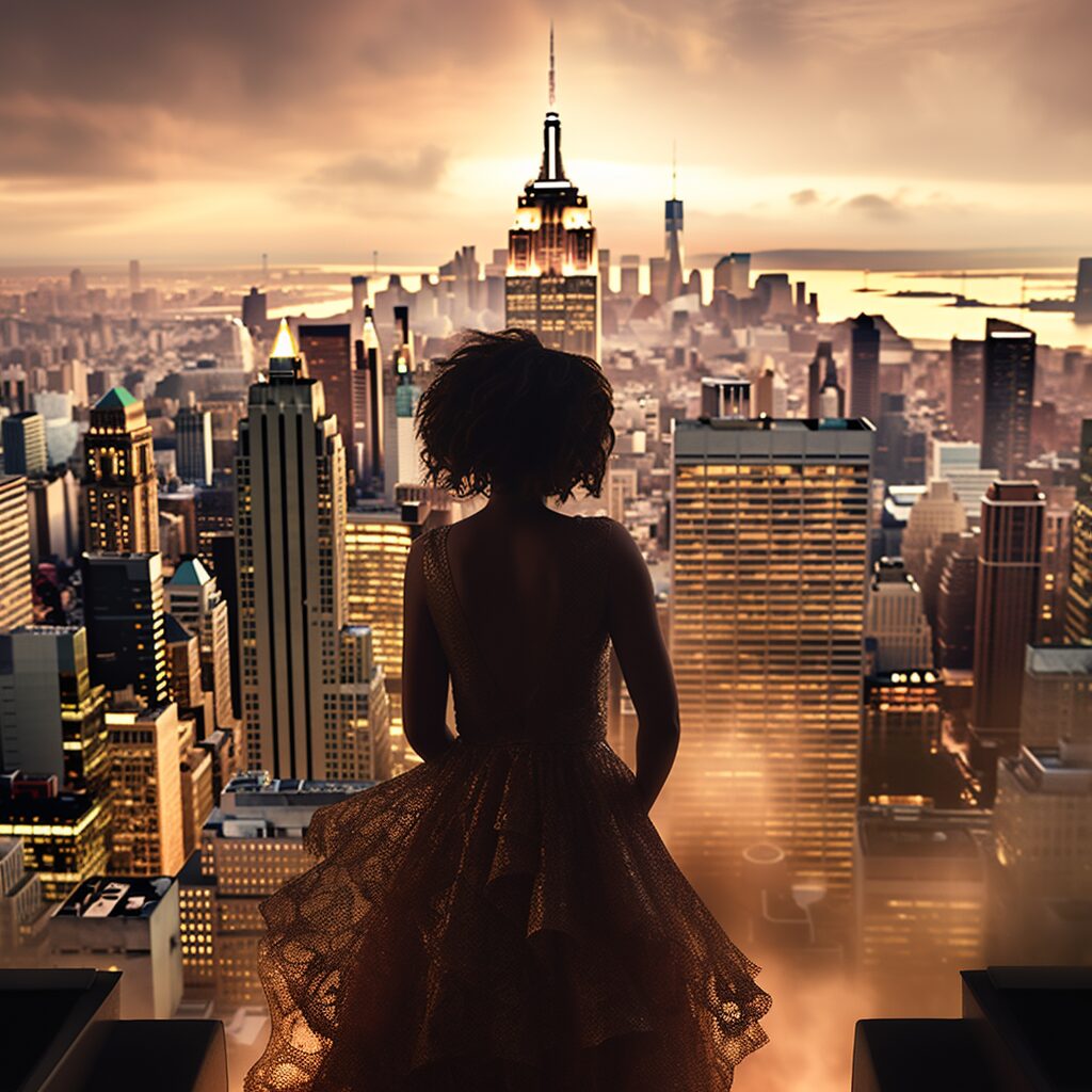 Imagine an electrifying, poignant snapshot of New York City