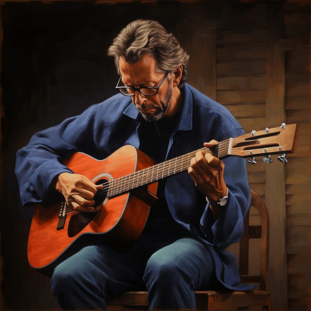 Eric Clapton playing 