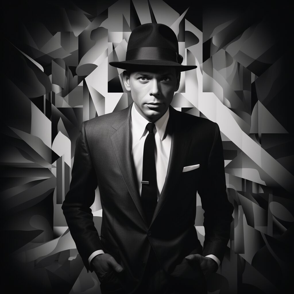 Create an image inspired by Frank Sinatra