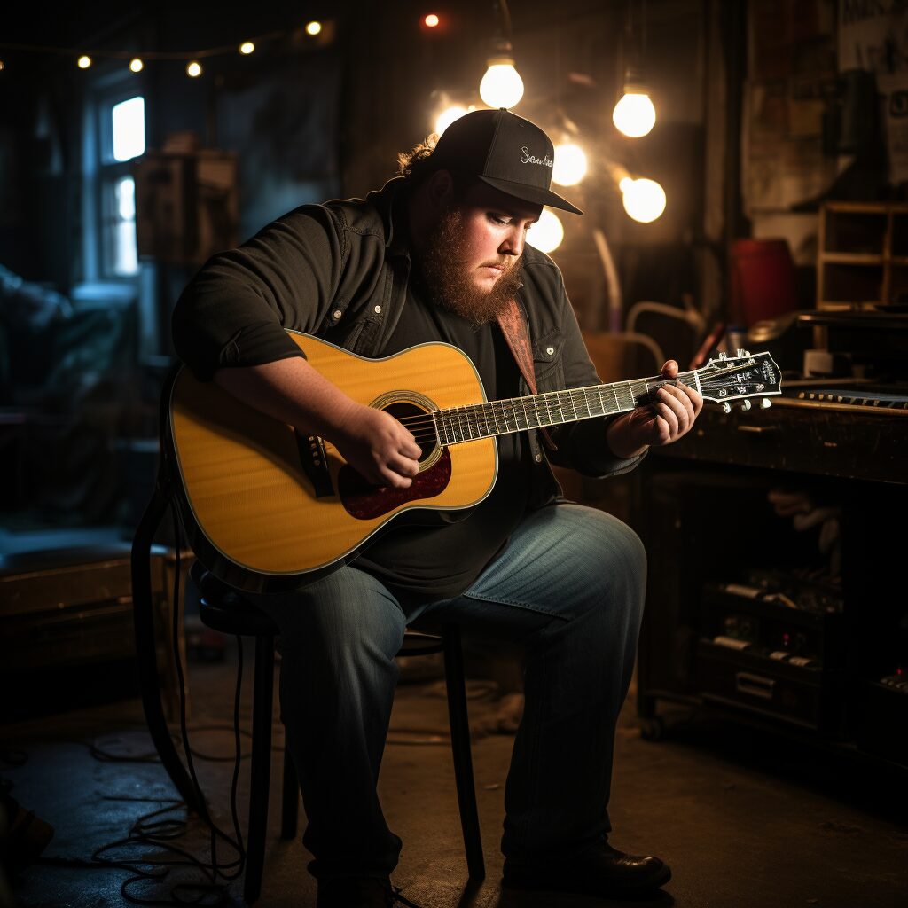 "Imagine a dimly lit stage in a rustic Nashville bar. On the stage stands Luke Combs, his face underlit by the soft glow of the spotlights. He is clutching a vintage acoustic guitar, his eyes closed as he pours his heart into Tracy Chapman